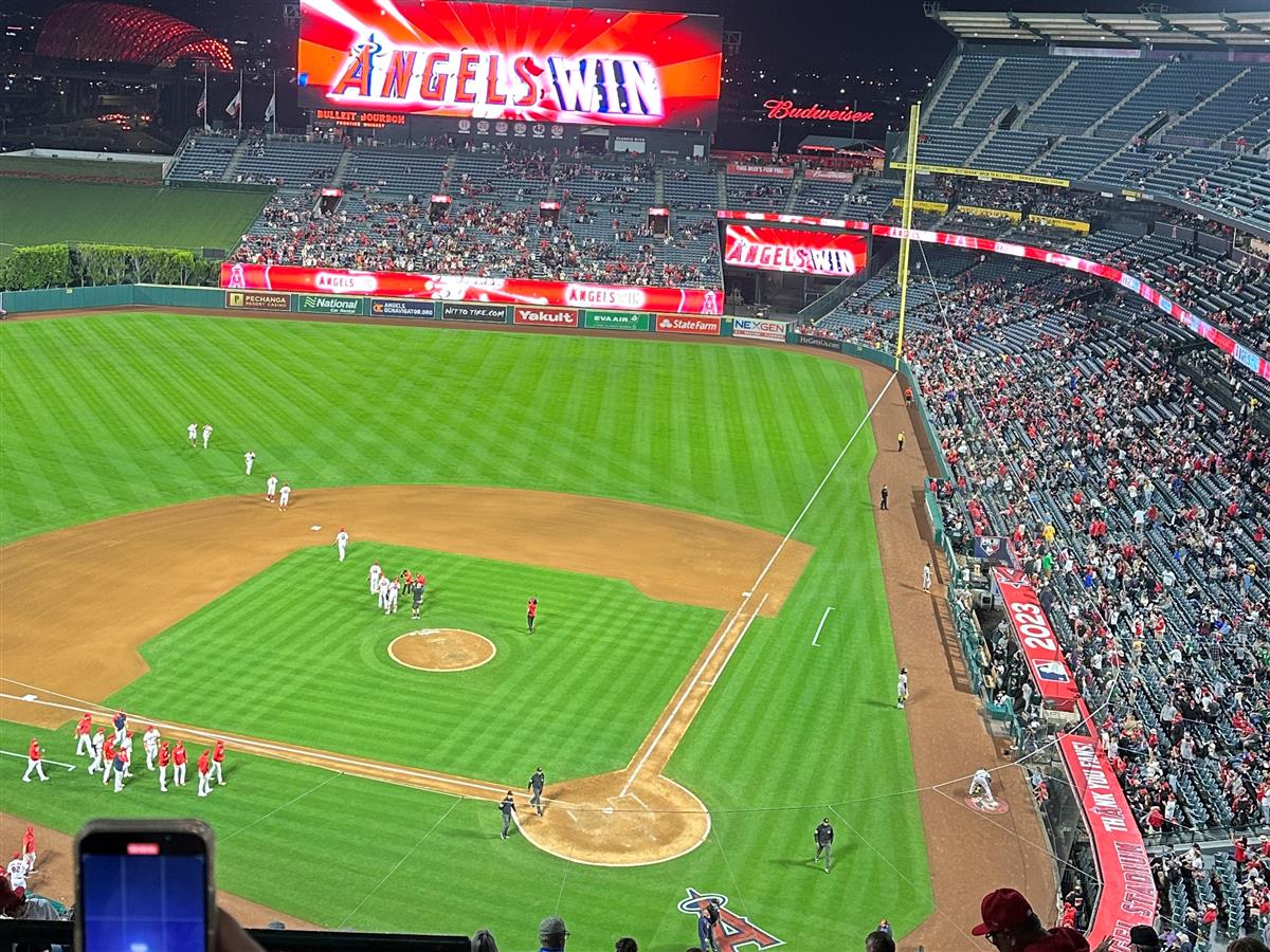 National Anthem at the Angels Game 4